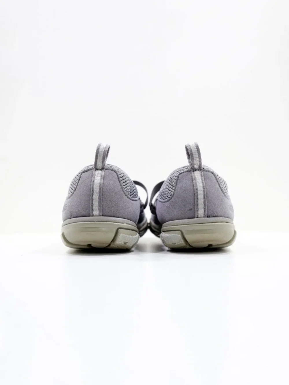 Keen Hush CNX Gray Knit Comfort Mary Jane Flats - 8.5 Wide